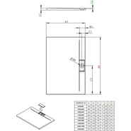 Поддон мраморный Radaway Giaros D 90х80 см M3GRD9080 фото 2