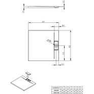 Поддон мраморный Radaway Giaros C90 90х90 см MKGC9090-03 фото 2