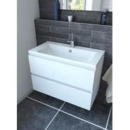 Тумба подвесная с раковиной Эстет Bali 90 см, 2 ящика ФР-00002074 фото 3