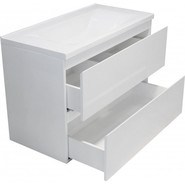 Тумба подвесная с раковиной Эстет Bali 90 см, 2 ящика ФР-00002074 фото 4