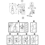 Смеситель для душа Bravat Eler FB848238CP-2-RUS, хром фото 2