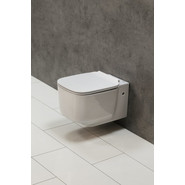 Унитаз подвесной безободковый BelBagno Vaso BB127CH фото 4