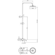 Душевая стойка Haiba HB2407 фото 3