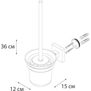 Ершик для унитаза Fixsen Metra FX-11113 фото 3