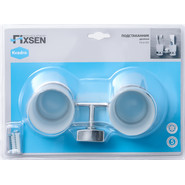 Стакан двойной Fixsen Kvadro FX-61307 фото 2