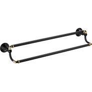 Полотенцедержатель Fixsen Luksor FX-71602B, цвет черный фото 