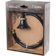 Полотенцедержатель Fixsen Luksor FX-71611B, цвет черный фото 2
