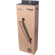 Полка для полотенец Fixsen Luksor FX-71615B, цвет черный фото 2