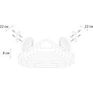 Мыльница Fixsen Retro FX-83809B, цвет бронза фото 3