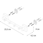 Набор крючков Fixsen Kvadro FX-61305-4 фото 3