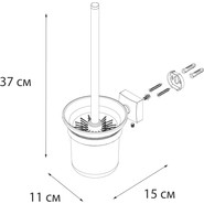 Ершик для унитаза Fixsen Kvadro FX-61313 фото 3