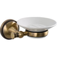 Мыльница Fixsen Alfa GR-9508, цвет античная латунь фото 