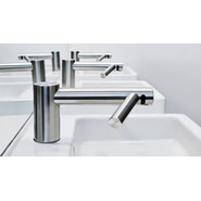 Сушилка для рук со смесителем низкая Dyson Airblade Wash+Dry WD 04 245265-01 фото 5