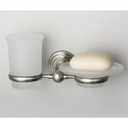 Стакан с мыльницей WasserKraft Ammer K-7026 фото 2