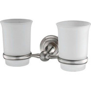 Стакан двойной для зубных щеток WasserKraft Ammer K-7028D фото 