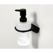 Дозатор для жидкого мыла WasserKraft Elbe K-7299, цвет чёрный фото 2