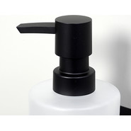 Дозатор для жидкого мыла WasserKraft Elbe K-7299, цвет чёрный фото 3