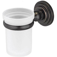 Стакан для зубных щеток WasserKraft Isar K-7328, цвет тёмная бронза фото 