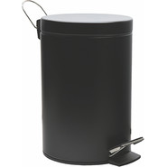 Ведро для мусора с педалью WasserKraft Elbe K-635BLACK фото 