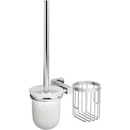 Ёршик для унитаза с держателем для освежителя WasserKraft Lippe K-6535 фото 