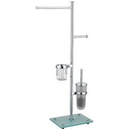 Стойка с держателем и ёршиком WasserKraft K-1248 фото 