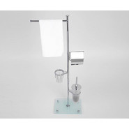 Стойка с держателем и ёршиком WasserKraft K-1248 фото 2