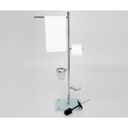 Стойка с держателем и ёршиком WasserKraft K-1248 фото 3