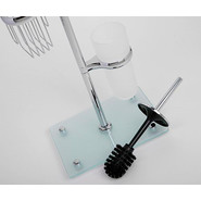 Стойка с держателем и ёршиком WasserKraft K-1248 фото 4