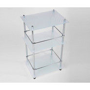 Полка стеклянная WasserKraft K-4033 40 см фото 2