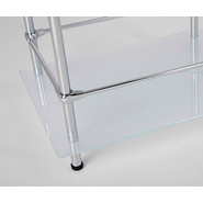 Полка стеклянная WasserKraft K-4033 40 см фото 4