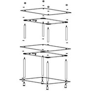 Полка стеклянная WasserKraft K-4033 40 см фото 6
