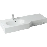 Раковина Акватон Отель 127 см 1A70113WOT01L фото 