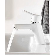 Смеситель для раковины Kludi Pure&Easy 70 мм 370289165, белый фото 3