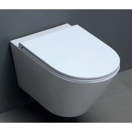 Унитаз подвесной Azzurra Forma FMVKSPE00000BI с тонкой крышкой микролифт фото 