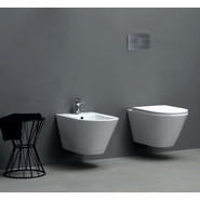 Унитаз подвесной Azzurra Forma FMVKSPE00000BI с тонкой крышкой микролифт фото 3