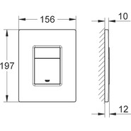 Кнопка смыва Grohe Skate Cosmopolitan 38732000 фото 4