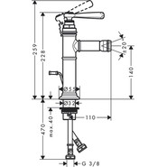 Смеситель для биде Axor Montreux 16526000 фото 2