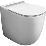 Унитаз приставной безободковый Simas Vignoni VI21bi фото 