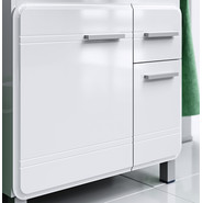 Тумба напольная с раковиной Aqwella Корсика 75 см KOR0107 (Раковина Стиль 75) фото 4