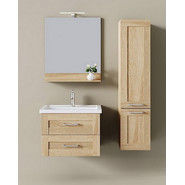 Зеркало Aqwella Фостер 70 см FOS0207DS, дуб сонома фото 4