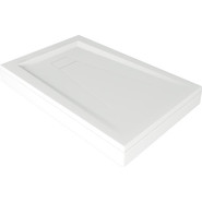 Каменный поддон Bas Атриум 110х70 см фото 