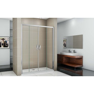 Душевая дверь Bas Infinity WTW-TD-150-C-CH 150 см хром/прозрачное фото 2