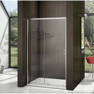 Душевая дверь Bas Latte WTW-120-C-WE 120 см алюминий/прозрачное фото 