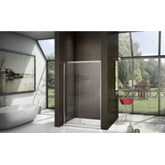 Душевая дверь Bas Latte WTW-120-C-WE 120 см алюминий/прозрачное фото 2