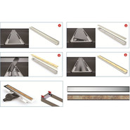 Трап Berges Wasserhaus B1 Keramik 50 см 090116, нержавеющая сталь, Цвет производителя: хром матовый, Размер трапа: 500 фото 6