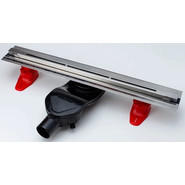 Трап Berges Wasserhaus Super Line 55 см 090180, нержавеющая сталь фото 