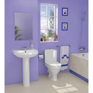 Унитаз-компакт Santeri Вест 1.P201.8.S00.00B.F с крышкой полипропилен фото 2