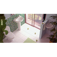 Унитаз-компакт Santeri Вест 1.P201.8.S00.00B.F с крышкой полипропилен фото 3