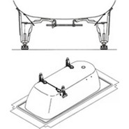 Ножки для ванны Kaldewei 5030 581470000000 фото 3
