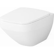 Унитаз подвесной Am.Pm Inspire V2.0 FlashClean C50A1700SC с сиденьем микролифт, Цвет производителя: белый фото 2